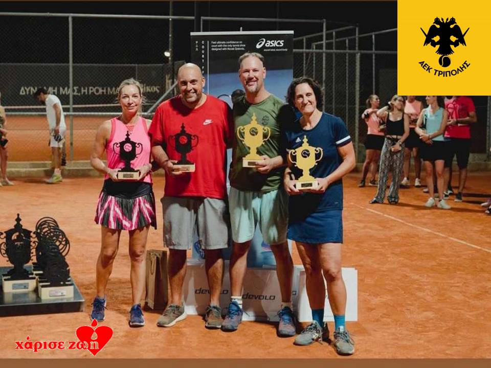 Read more about the article 1η θέση για Ζωγραφάκη και Μακρή του ομίλου τένις της ΑΕΚ Τρίπολης στο Mouratoglou Tennis Center